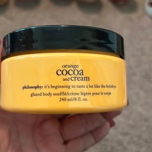 Philosophy Orange cocoa and cream Body Souffle Cream 8 fl. Oz
